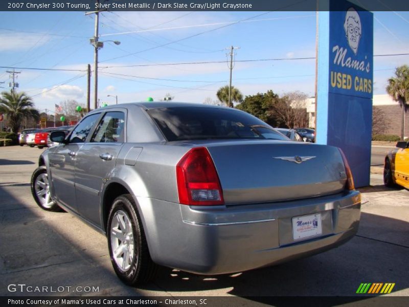 Silver Steel Metallic / Dark Slate Gray/Light Graystone 2007 Chrysler 300 Touring