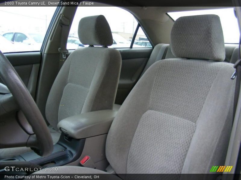 Desert Sand Mica / Taupe 2003 Toyota Camry LE