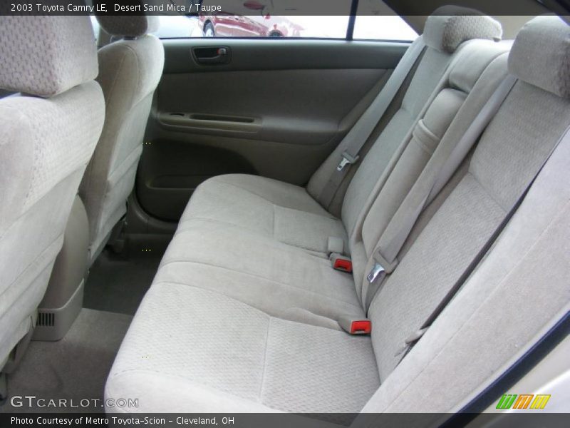 Desert Sand Mica / Taupe 2003 Toyota Camry LE