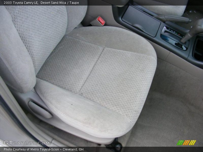 Desert Sand Mica / Taupe 2003 Toyota Camry LE