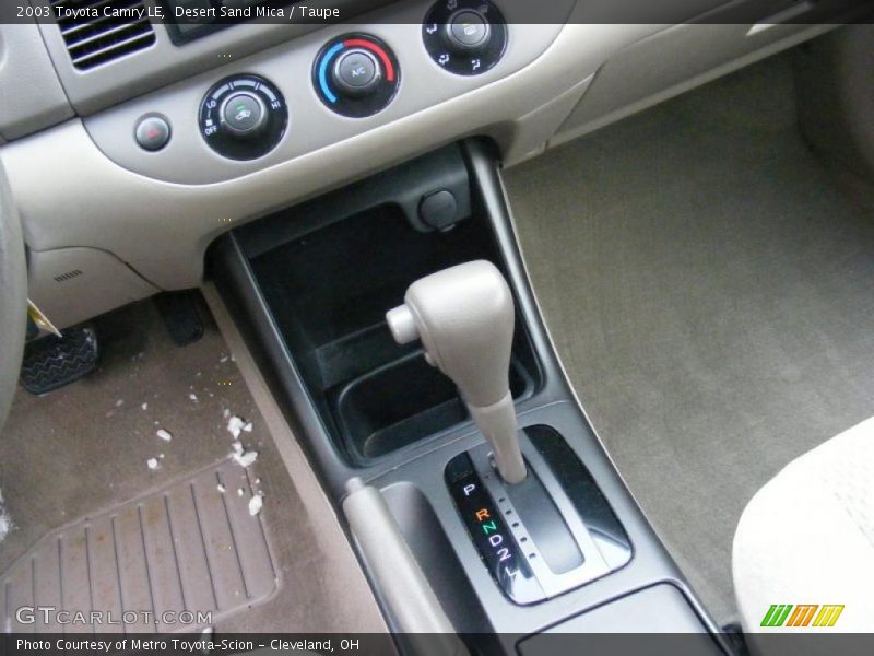 Desert Sand Mica / Taupe 2003 Toyota Camry LE
