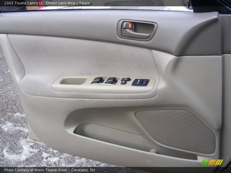 Desert Sand Mica / Taupe 2003 Toyota Camry LE