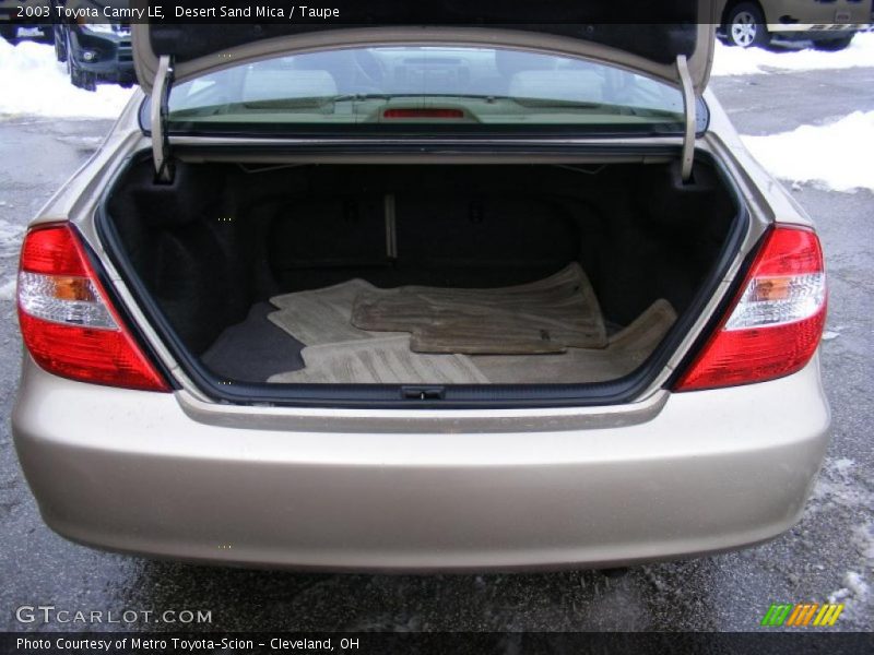 Desert Sand Mica / Taupe 2003 Toyota Camry LE