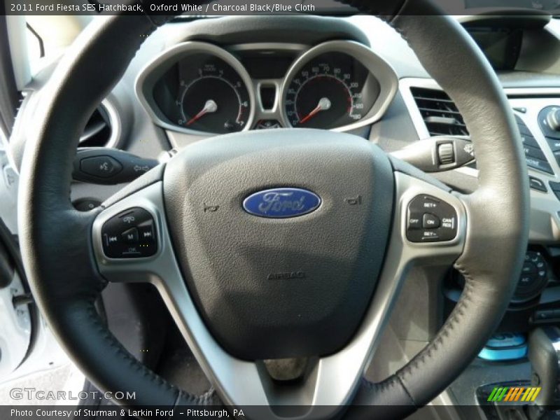  2011 Fiesta SES Hatchback Steering Wheel