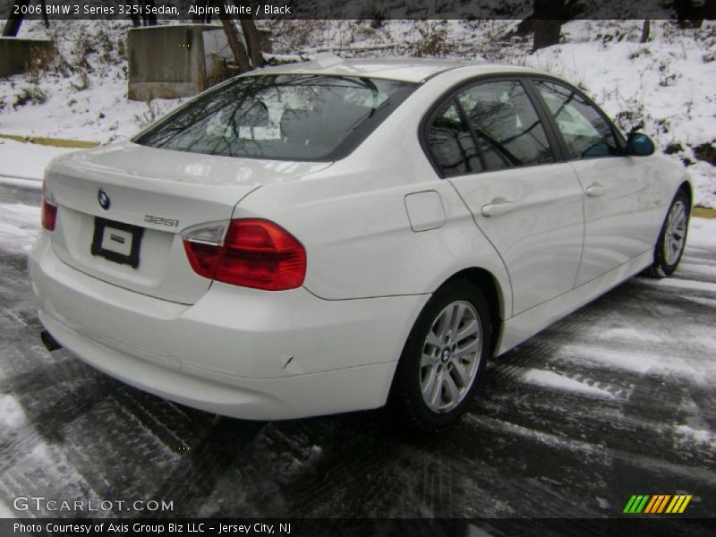 Alpine White / Black 2006 BMW 3 Series 325i Sedan
