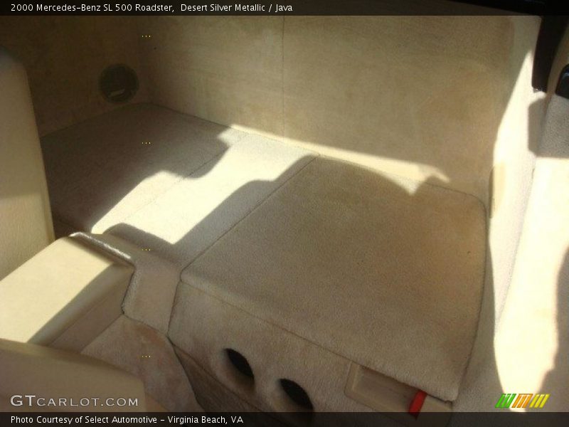 Desert Silver Metallic / Java 2000 Mercedes-Benz SL 500 Roadster