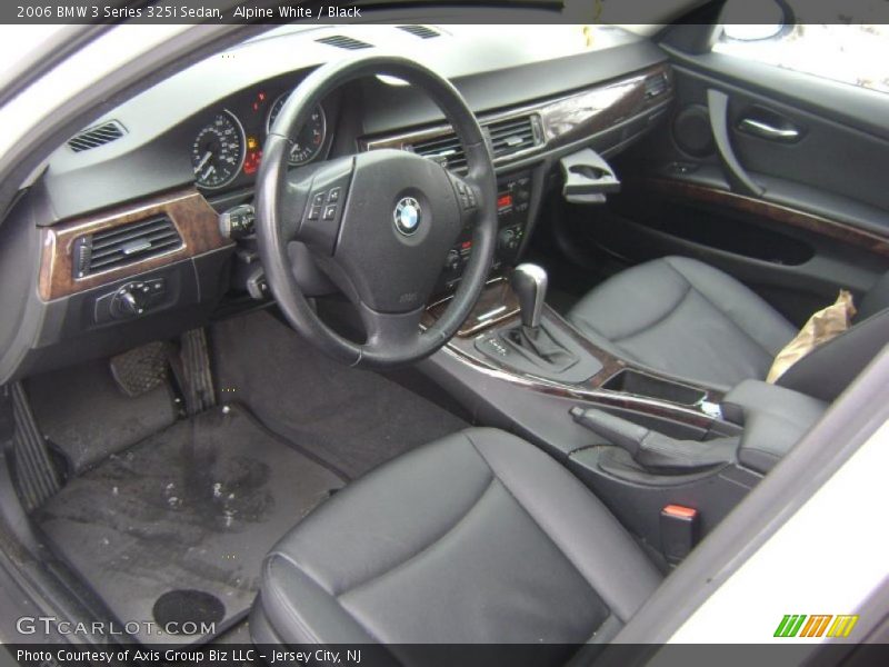 Alpine White / Black 2006 BMW 3 Series 325i Sedan