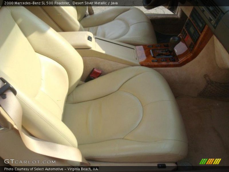 Desert Silver Metallic / Java 2000 Mercedes-Benz SL 500 Roadster