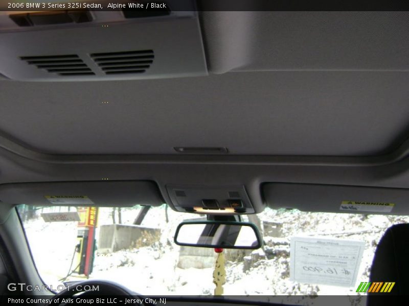 Alpine White / Black 2006 BMW 3 Series 325i Sedan