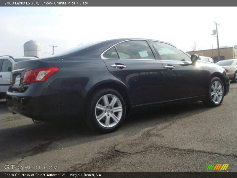 Smoky Granite Mica / Black 2008 Lexus ES 350