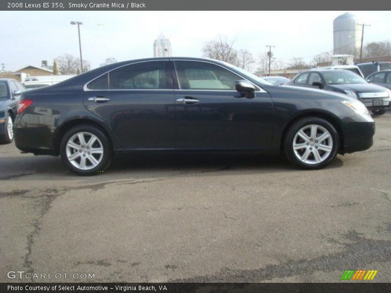 Smoky Granite Mica / Black 2008 Lexus ES 350