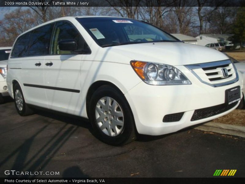 Taffeta White / Ivory 2009 Honda Odyssey LX