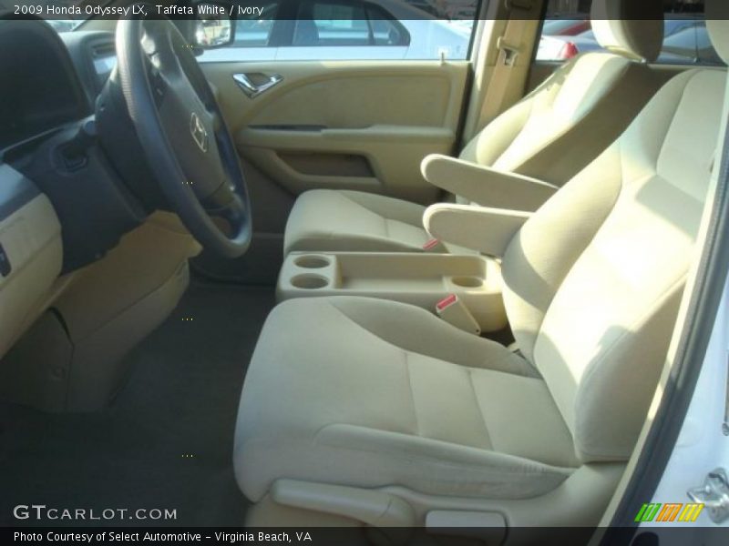 Taffeta White / Ivory 2009 Honda Odyssey LX