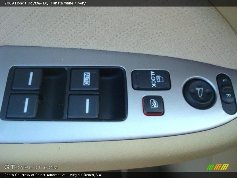 Taffeta White / Ivory 2009 Honda Odyssey LX
