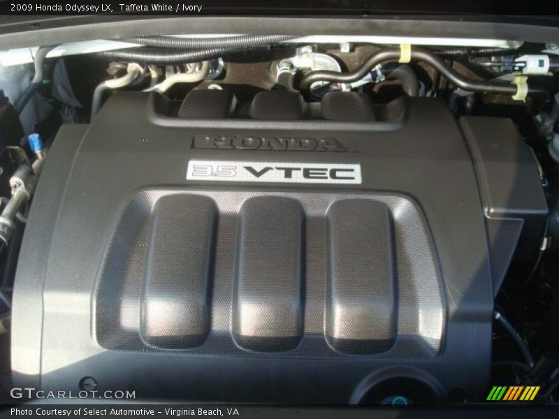  2009 Odyssey LX Engine - 3.5 Liter SOHC 24-Valve VTEC V6