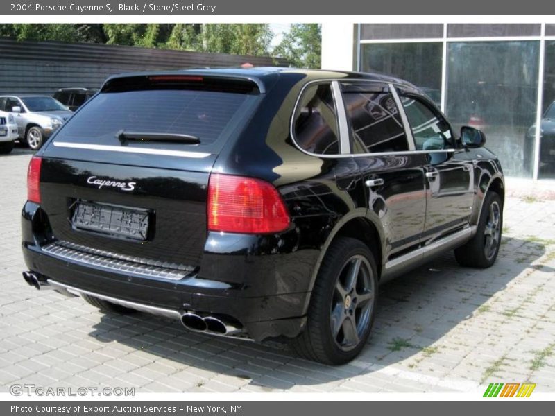 Black / Stone/Steel Grey 2004 Porsche Cayenne S