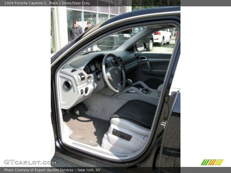 Black / Stone/Steel Grey 2004 Porsche Cayenne S