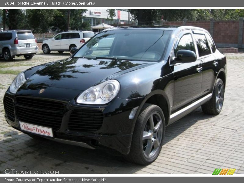 Black / Stone/Steel Grey 2004 Porsche Cayenne S