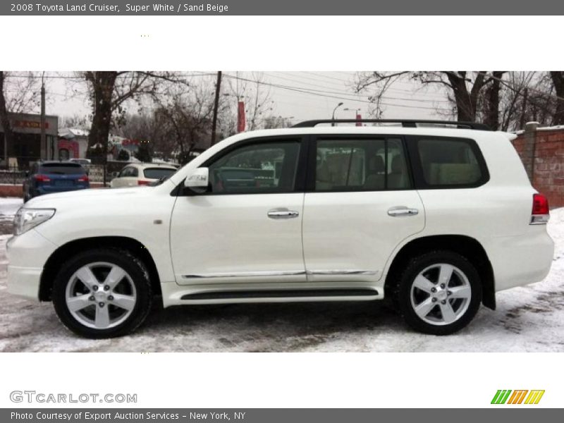  2008 Land Cruiser  Super White