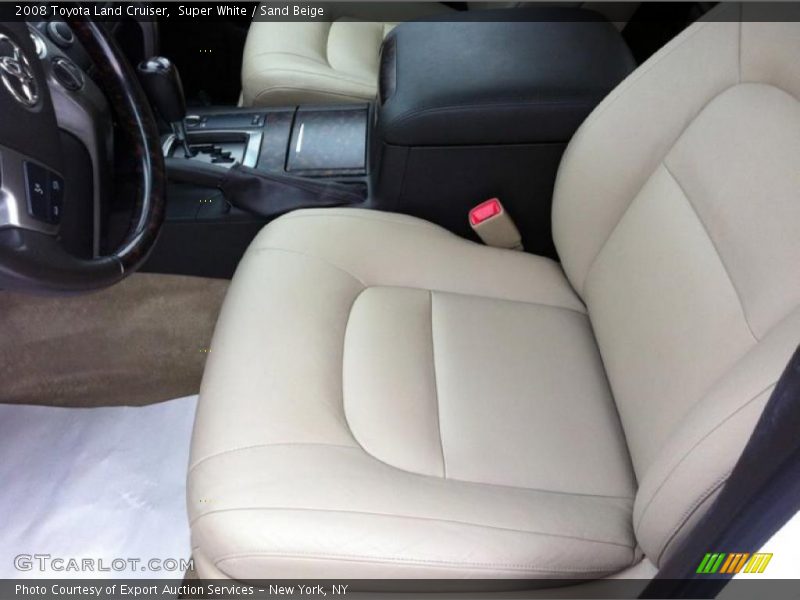 2008 Land Cruiser  Sand Beige Interior