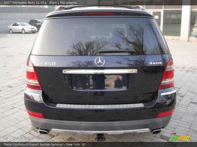 Black / Macadamia 2007 Mercedes-Benz GL 450