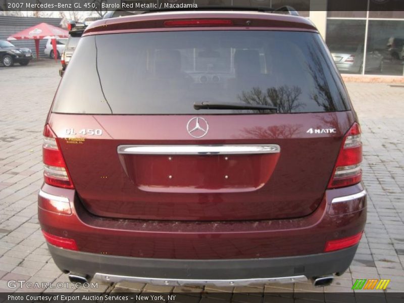 Barolo Red Metallic / Macadamia 2007 Mercedes-Benz GL 450