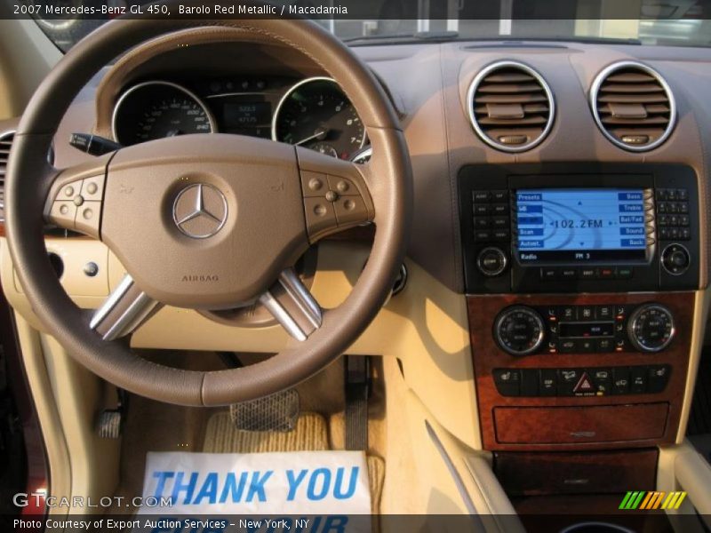 Dashboard of 2007 GL 450