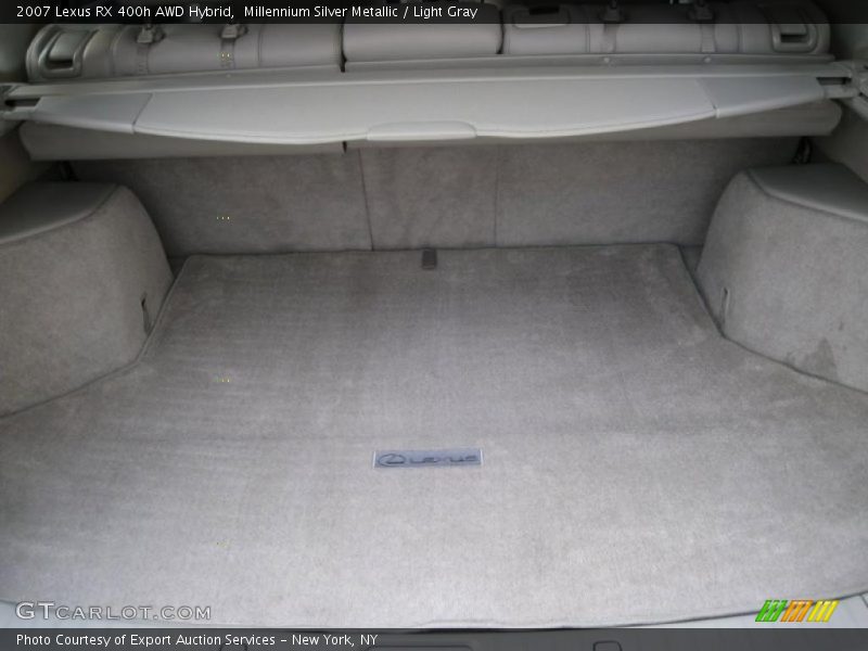  2007 RX 400h AWD Hybrid Trunk