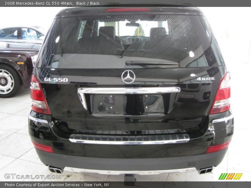 Black / Black 2008 Mercedes-Benz GL 550 4Matic