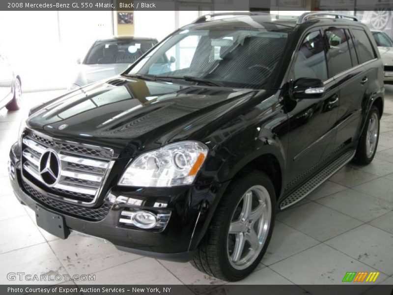 Black / Black 2008 Mercedes-Benz GL 550 4Matic