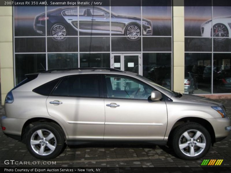 Savannah Beige Metallic / Ivory 2007 Lexus RX 350 AWD