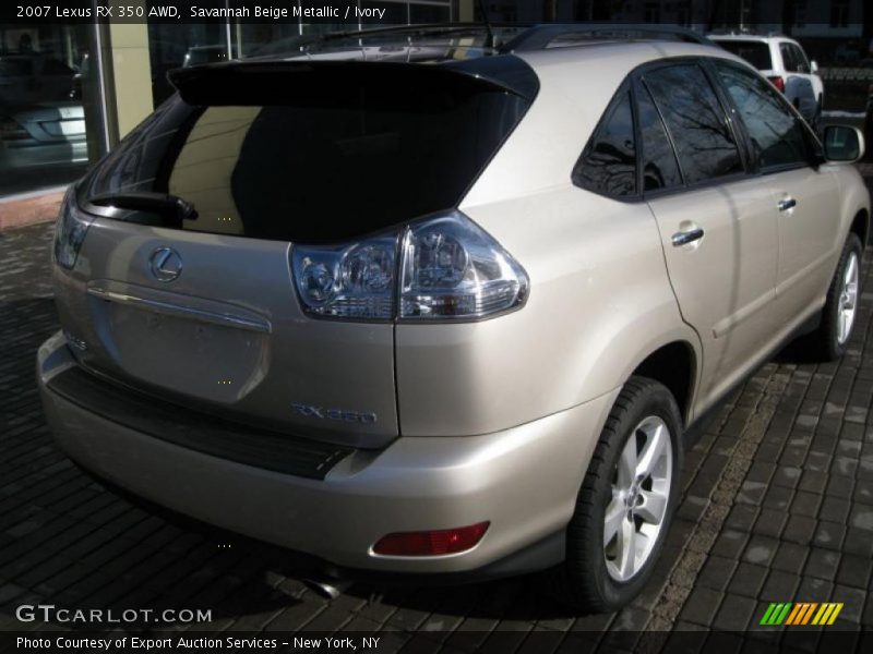 Savannah Beige Metallic / Ivory 2007 Lexus RX 350 AWD