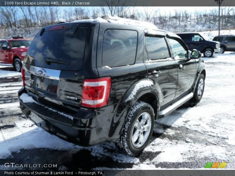 Black / Charcoal 2008 Ford Escape Limited 4WD