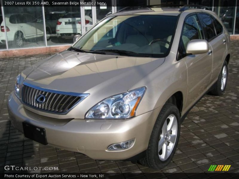 Front 3/4 View of 2007 RX 350 AWD
