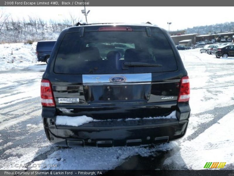 Black / Charcoal 2008 Ford Escape Limited 4WD