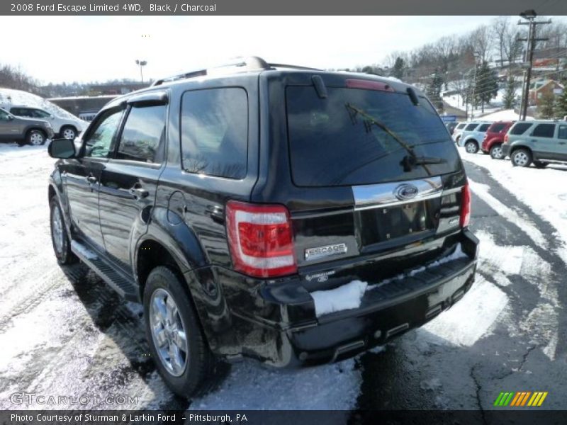 Black / Charcoal 2008 Ford Escape Limited 4WD