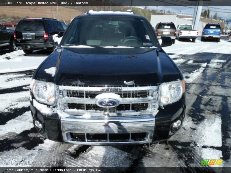 Black / Charcoal 2008 Ford Escape Limited 4WD
