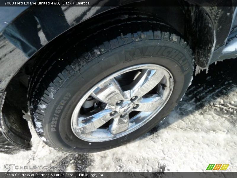 Black / Charcoal 2008 Ford Escape Limited 4WD