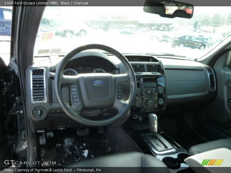 Black / Charcoal 2008 Ford Escape Limited 4WD