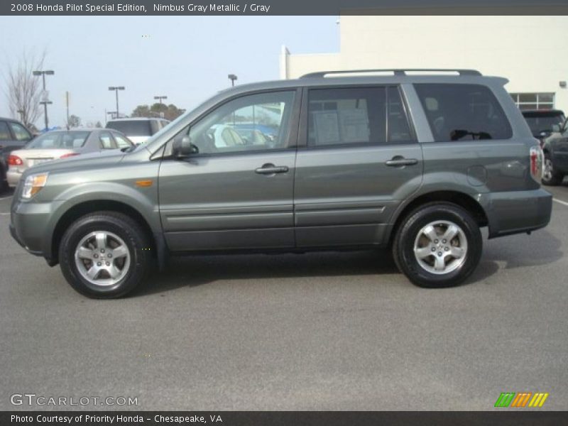 Nimbus Gray Metallic / Gray 2008 Honda Pilot Special Edition