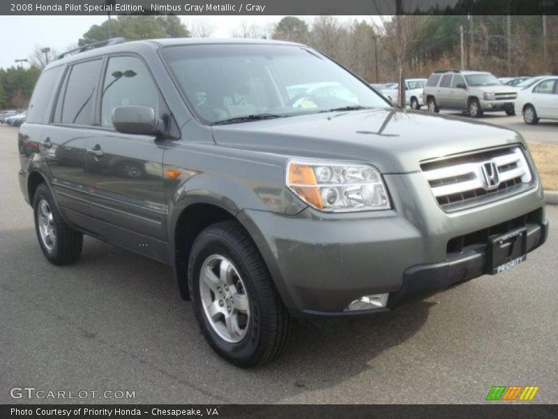 Nimbus Gray Metallic / Gray 2008 Honda Pilot Special Edition