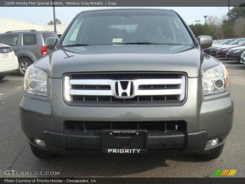 Nimbus Gray Metallic / Gray 2008 Honda Pilot Special Edition
