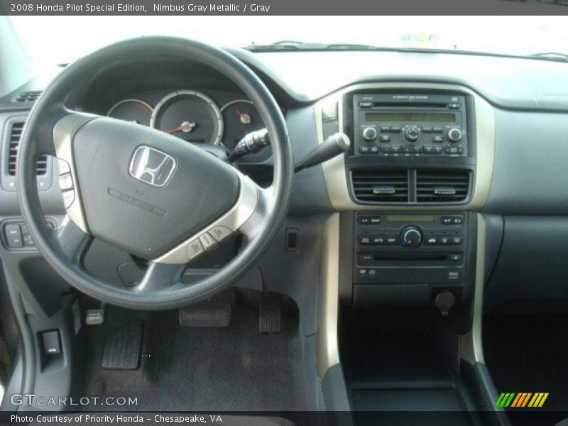 Nimbus Gray Metallic / Gray 2008 Honda Pilot Special Edition