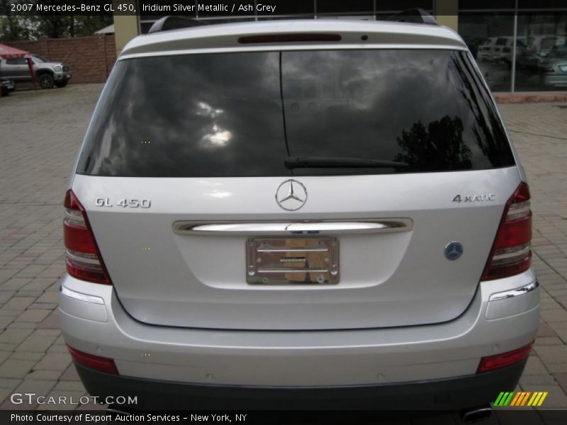 Iridium Silver Metallic / Ash Grey 2007 Mercedes-Benz GL 450
