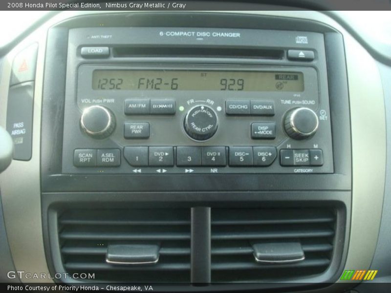 Nimbus Gray Metallic / Gray 2008 Honda Pilot Special Edition
