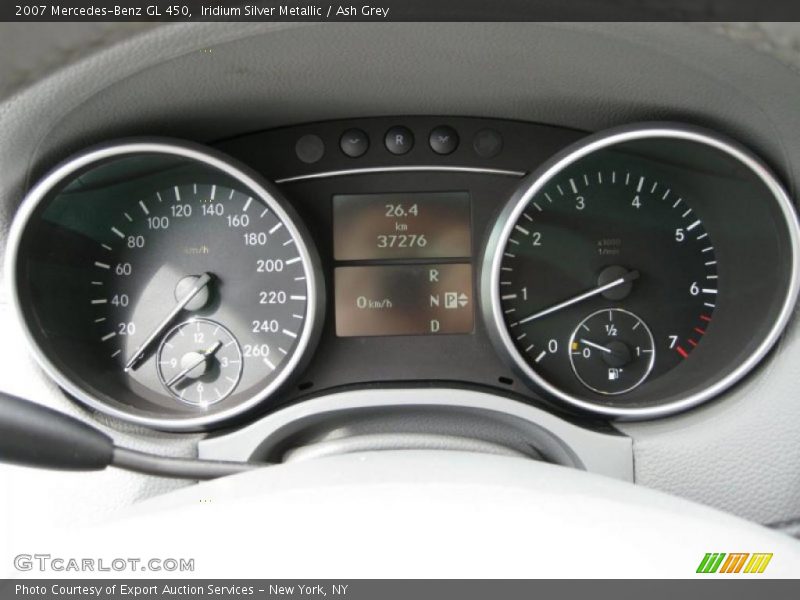 Iridium Silver Metallic / Ash Grey 2007 Mercedes-Benz GL 450