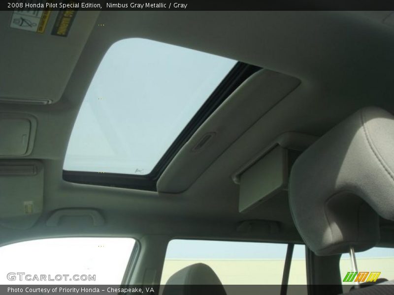 Nimbus Gray Metallic / Gray 2008 Honda Pilot Special Edition