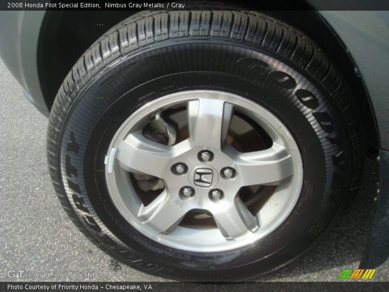 Nimbus Gray Metallic / Gray 2008 Honda Pilot Special Edition
