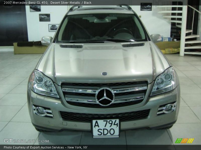 Desert Silver Metallic / Black 2007 Mercedes-Benz GL 450