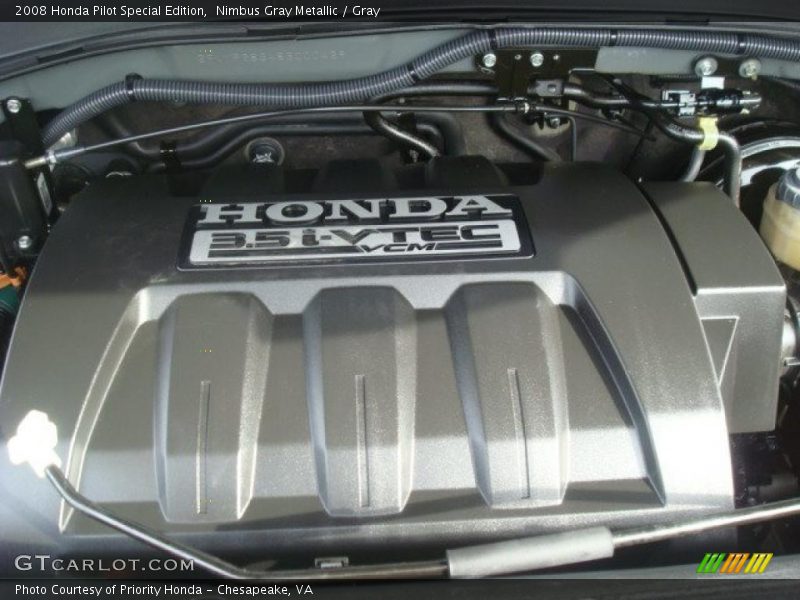 Nimbus Gray Metallic / Gray 2008 Honda Pilot Special Edition